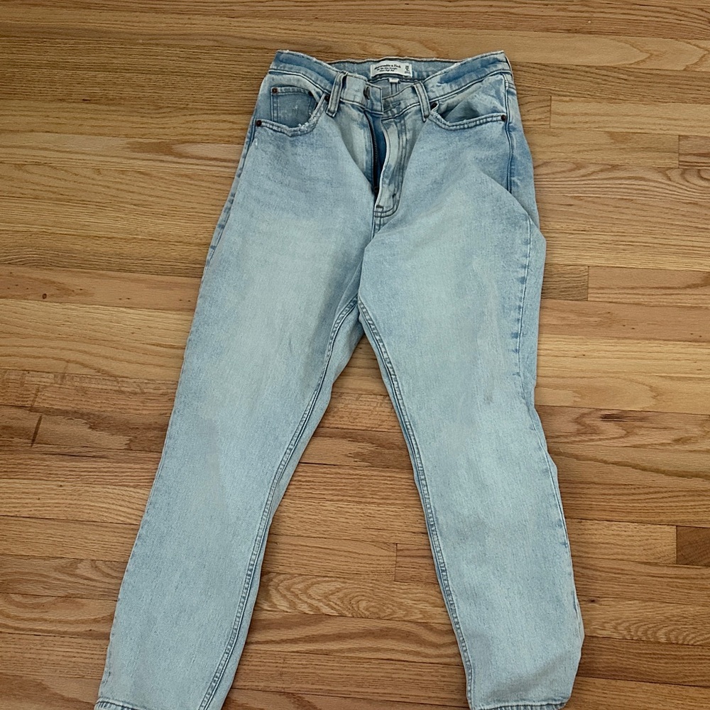 Abercrombie & Fitch Light Blue Women Jeans